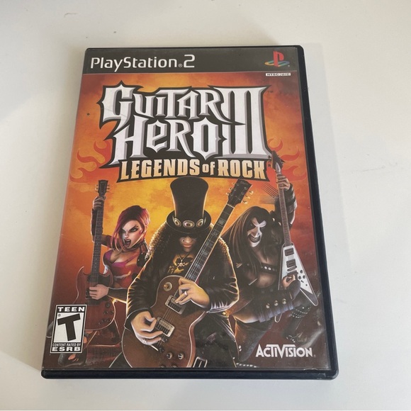 Sony PS2 Guitar Hero III 3: Legends of Rock Complete In Box CIB - Picture 1 of 6